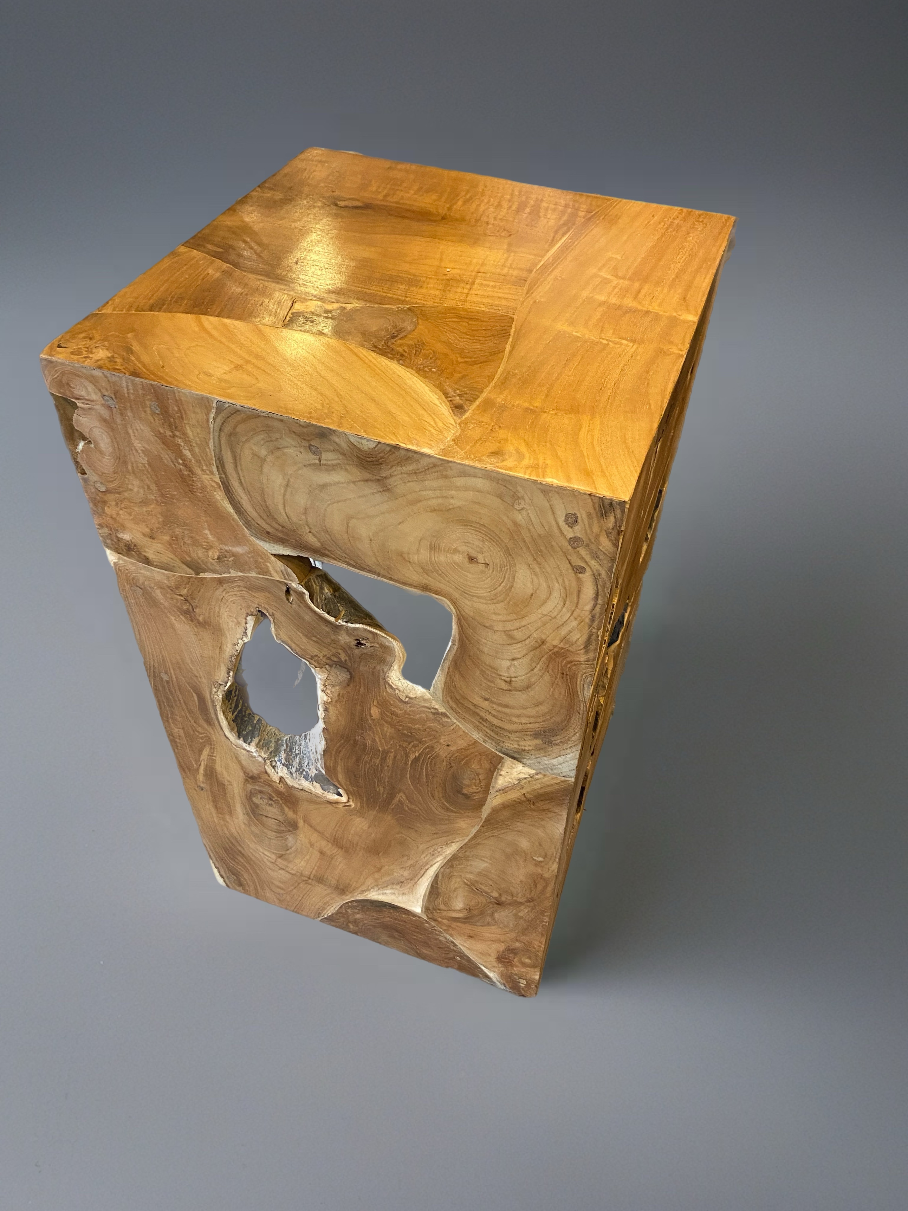 JAV 38 END TABLE SQUARE TEAK SOLID 44240 Image