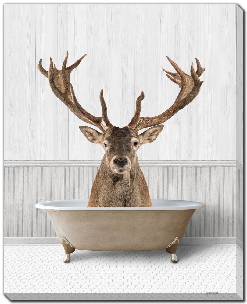 BATH TIME DEER CE530-1620 Image